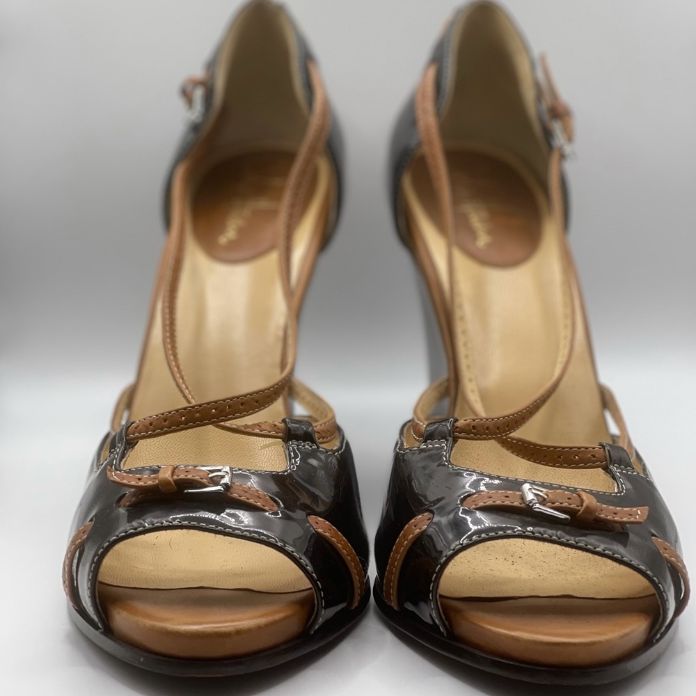 Cole Haan Peep Toe Heels - size 9